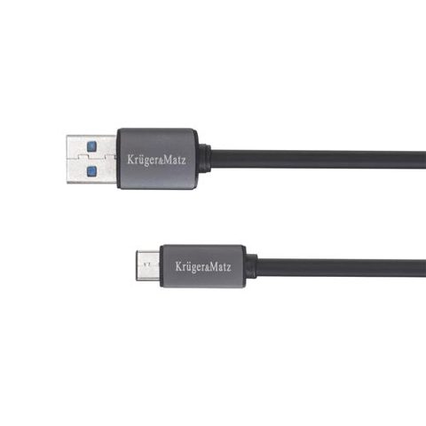 Cablu USB - USB tip C Kruger&Matz KM0347, 50 cm