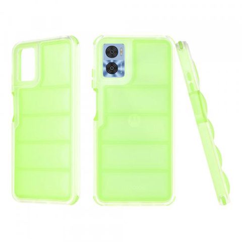 Husa pentru Motorola Moto E22i / E22, Techsuit, Wave Shield, Verde
