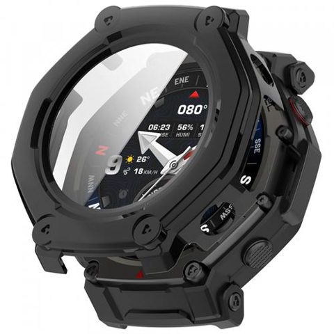 Husa Techsuit Defense360 Pro pentru Amazfit T-Rex 3 Pro (Negru)
