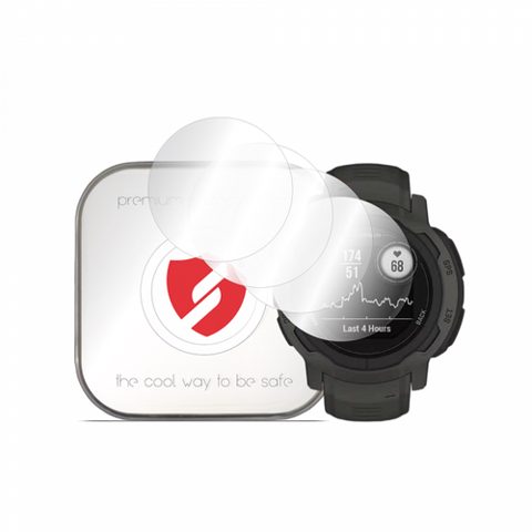 Folie Protectie Smart Protection Premium Classic pentru Garmin Instinct 2, Set 4 bucati, Plastic