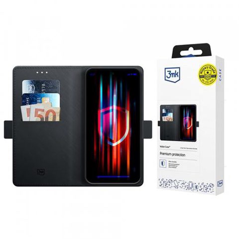 Husa pentru Samsung Galaxy A56 A566 / A36 A366, 3MK, Wallet, Neagra