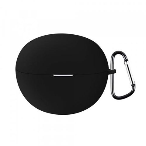 Husa Techsuit Silicone pentru Huawei FreeClip, Neagra