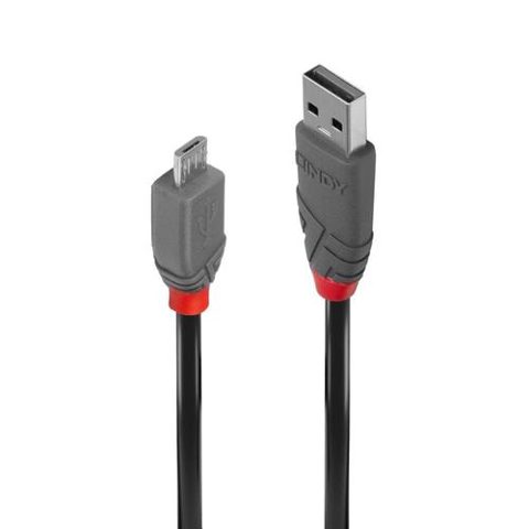 Cablu de date Lindy LY-36732, 1m, USB 2.0 Type A - MicroUSB