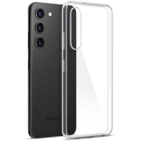 Husa de protectie Plus Devia Silicon Naked Crystal pentru Samsung Galaxy S23 Plus, Transparent