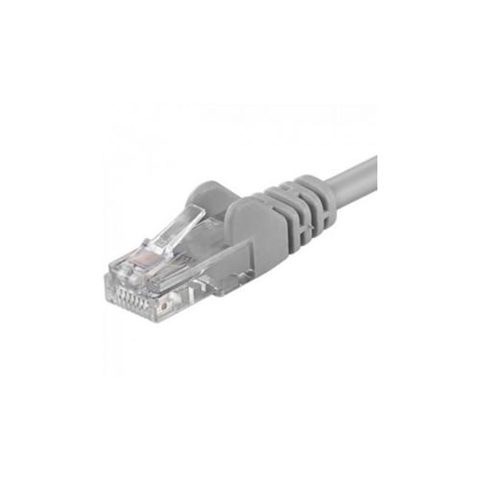 Patchcord UTP EMTEX RJ45-RJ45 Cat.5e, LSZH, 0.25m, Gri