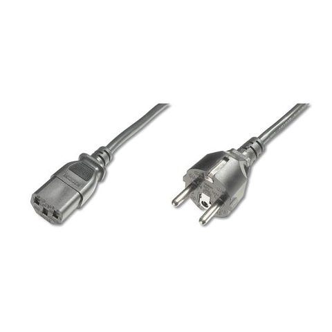 Cablu de alimentare Assmann AK-440110-012-S, Schucko, IEC C13 tata mama, 1.2m