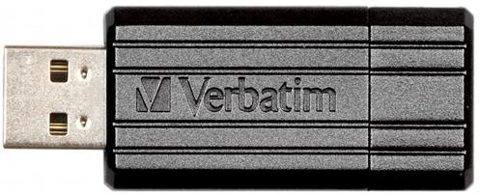 Stick USB Verbatim PinStripe 16GB (Negru)