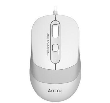 Mouse Optic A4TECH FM10 White, 1600 DPI (Alb)