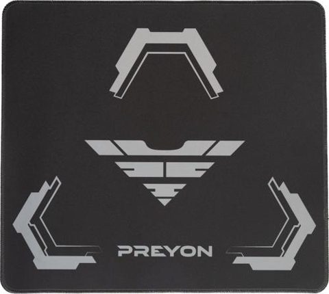 Mouse Pad PREYON PFS40, M, 450 x 400 x 3 mm (Negru)