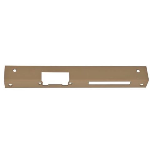 Suport lung yale DORCAS-F101-L pentru usi de lemn, montaj pe stanga, otel, 3mm, maro