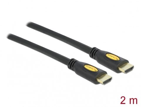 Cablu HDMI 4K cu Ethernet v1.4 T-T 2m, Delock 82583