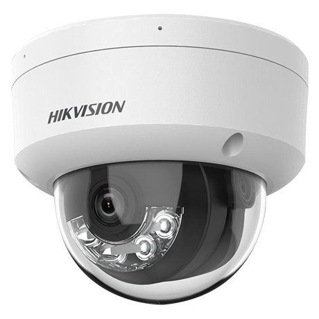 Camera IP AcuSense Hikvision DS-2CD2163G2-LIS2U, 6MP, lentila 2.8mm, Smart Hybrid Light 30m, microfon dual, PoE, IP67