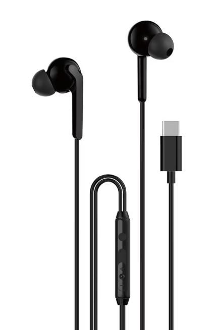 Casti Stereo Dudao X3+, USB-C, Negru