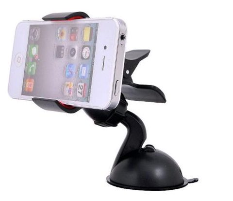 Suport Auto Clips Lemontti 360° (Negru)