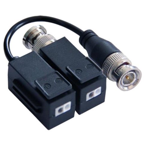Set videobalun pasiv Hikvision DS-1H18-A, HD-TVI/CVI/AHD/CVBS
