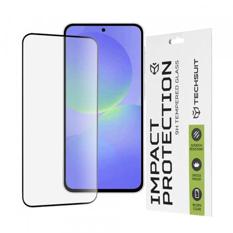 Folie de protectie Ecran Techsuit pentru Samsung Galaxy A56 A566 / A36 A366, Sticla Securizata, Full Glue, 111D