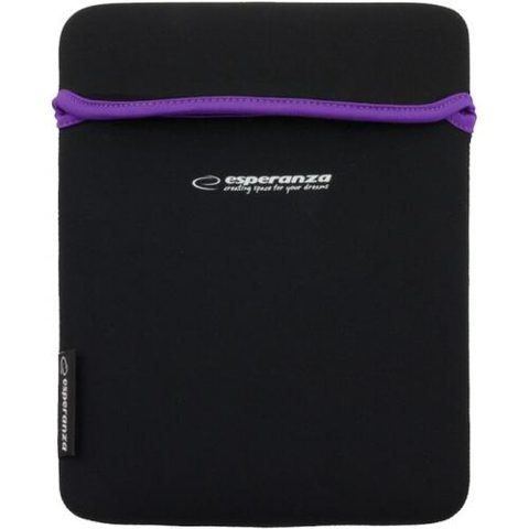 Husa de protectie Esperanza ET172V pentru tableta 9.7'', Neopren, Negru