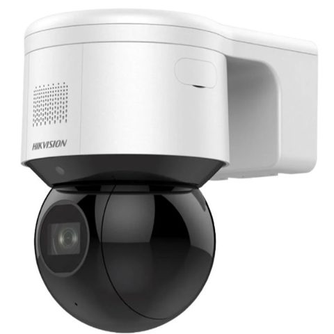 Camera IP wireless PTZ ColorVu AcuSense Hikvision DS-2DE3A400BW-DE/W(T5), 4MP, lentila 4mm, lumina 30m, microfon, difuzor, PoE, IP66