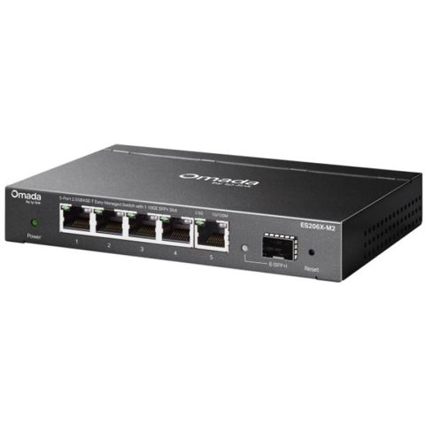 Omada 5-Port 2.5GBASE-T Easy Managed Swi TP-LINK ES206X-M2