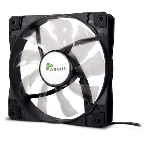 Ventilator Inter-Tech Argus, 120mm, 1200 RPM (Negru)
