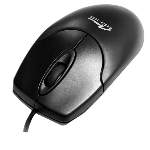 Mouse optic Media-Tech MT 1075, PS/2, 800dpi (Negru)