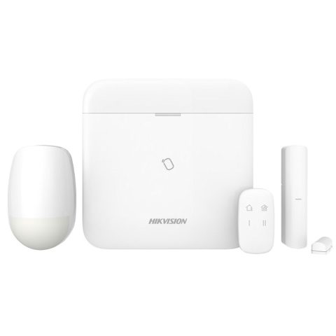 Kit de alarma wireless AX PRO Middle Level Hikvision DS-PWA96-Kit-WE, 868MHz, 96 zone wireless, 3/4G, SMS, Voice Call, dual SIM