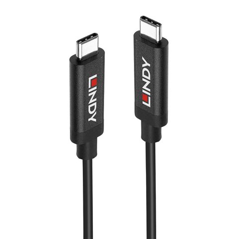 Cablu activ USB 3.2 Gen2 type C 8K60Hz/4K120Hz 100W T-T 5m, Lindy L43308