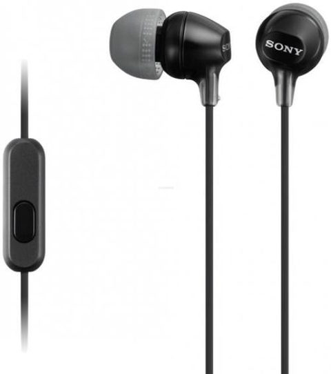 Casti cu microfon Sony MDR-EX15AP (Negre)