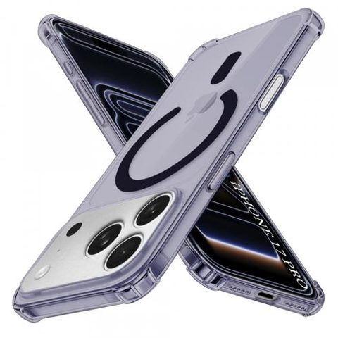 Husa MagSafe pentru Apple iPhone 17 Pro, Techsuit, Shockproof, Neagra