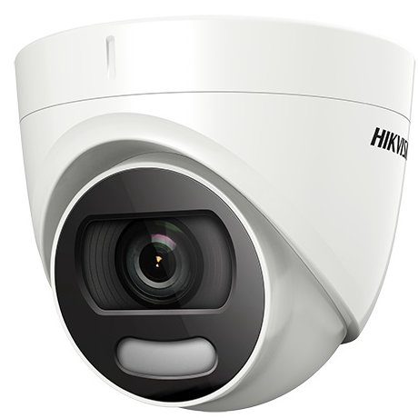 Camera TurboHD ColorVU Hikvision DS-2CE72HFT-F28, 5MP, lentila 2.8mm, lumina alba 20m, IP67