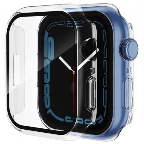 Husa Techsuit Defense360 Pro pentru Apple Watch Series 7 41mm, Transparenta
