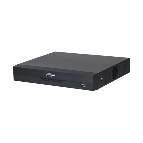 NVR 16 canale WizSense Dahua NVR4116HS-EI, 16MP, detectie si recunoastere faciala, numarare persoane, SMD Plus, ANPR, fara PoE