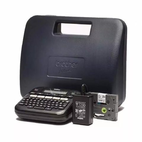 Sistem de etichetare profesional Brother P-Touch PT-D210VP + Alimentator si geanta de transport