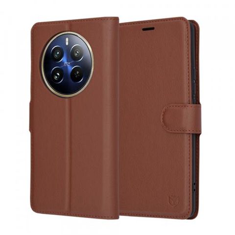 Husa pentru Realme 12 Pro / 12 Pro+, Techsuit, Leather Folio