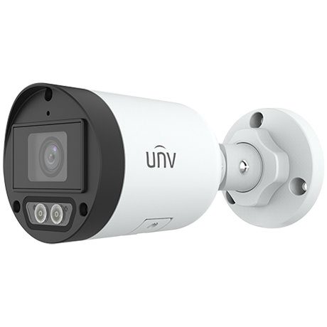Camera IP ColorHunter Dual-Light, 4MP, lentila 2.8mm, IR 30m, WL 30m, Microfon, SDcard - UNV IPC2124LB-AF28K-DL