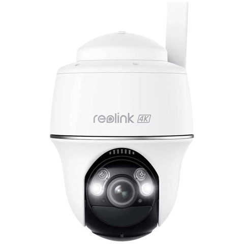Camera wifi rotativa 4G LTE PT Reolink G440, 8 MP, IR/lumina alba 10 m, PIR 10 m, acumulator 6000 mAh, alarma personalizabila, microfon