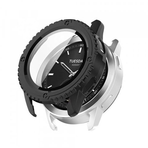 Husa Techsuit Defense360 Pro pentru Xiaomi Watch S3, Neagra