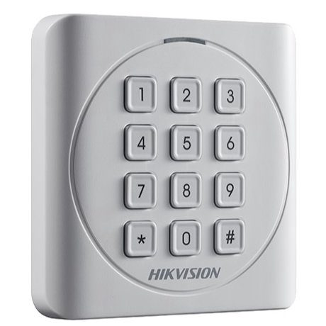 Cititor de proximitate EM 125Khz Hikvision DS-K1801EK, cu tastatura integrata