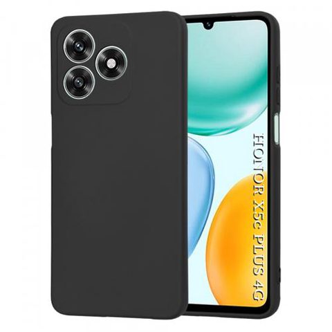 Husa pentru Honor X5c Plus, Techsuit, SoftFlex, Neagra