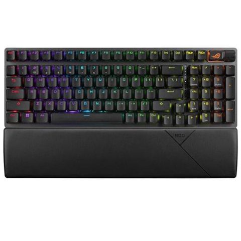 Tastatura Gaming Mecanica Wireless ASUS ROG Strix Scope II 96, NX Snow switch (Neagra)