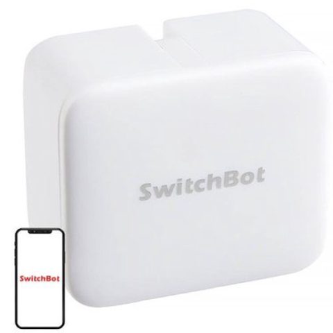 Comutator Wireless cu baterie SwitchBot 041438 Bot S1 Alb