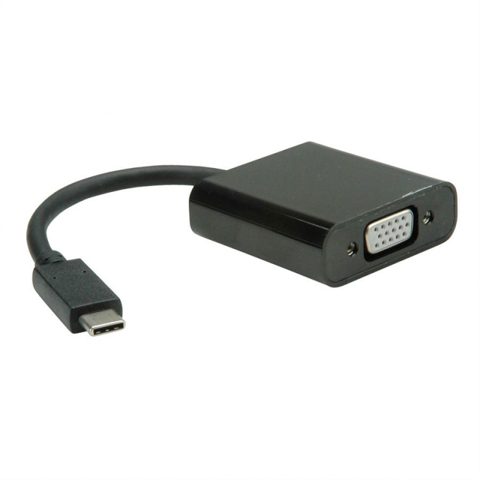 Adaptor USB 3.1 tip C la VGA cu audio T-M, Value 12.99.3203*