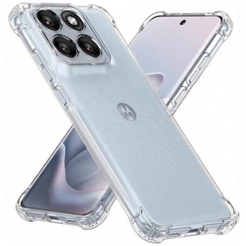 Husa pentru Motorola Edge 70 Fusion, Techsuit, Shockproof Clear, Transparent