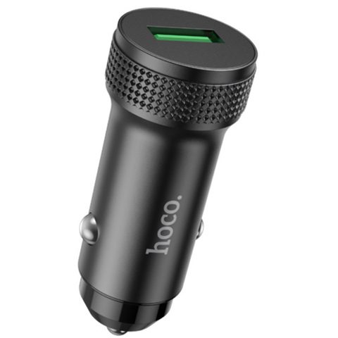 Incarcator Auto HOCO Z49A, 18W, 3A, 1 x USB-A (Negru)