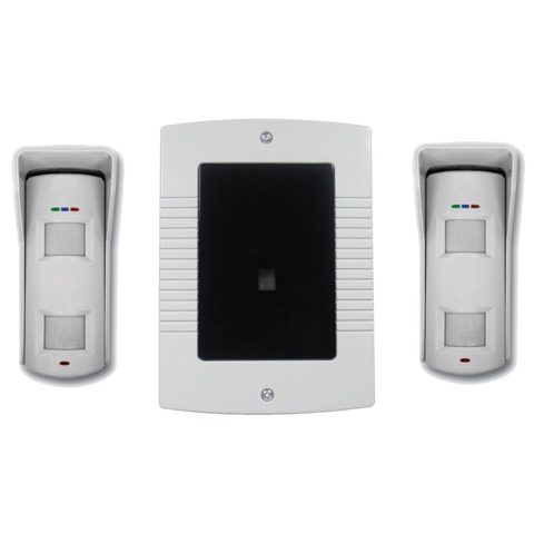 KIT 2x detectori Wireless XDH10TT-WE + receiver UR2-WE 868Mhz, bidirectional Enforcer