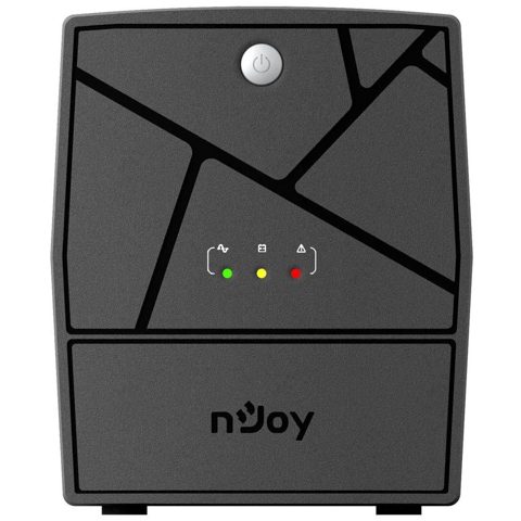 UPS NJOY Keen 1500, 1500 VA/600W, Line-interactive, 4 Prize Schuko cu Protectie, Repornire Automata, Reglaj Automat al Tensiunii UPLI-LI150KE-CG01B