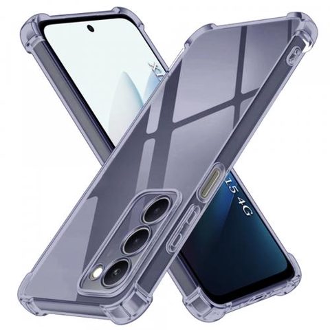 Husa pentru Xiaomi Redmi 15 5G / 15 4G, Techsuit, Shockproof Clear, Neagra
