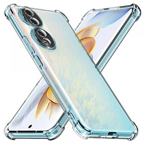 Husa pentru Honor 90 Pro, Techsuit, Shockproof Clear, Transparenta