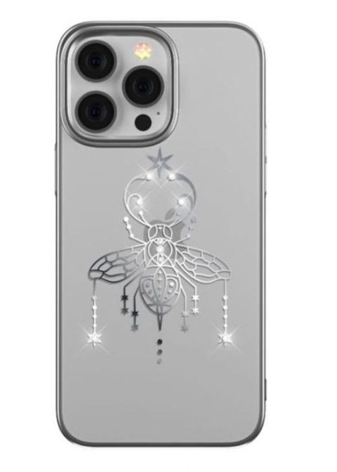 Protectie Spate Devia Summer Series Protective pentru Apple iPhone 14 Pro Max (Argintiu)
