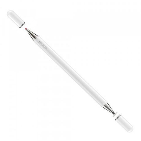 Touch Pen Yesido ST04, 2in1, Alb